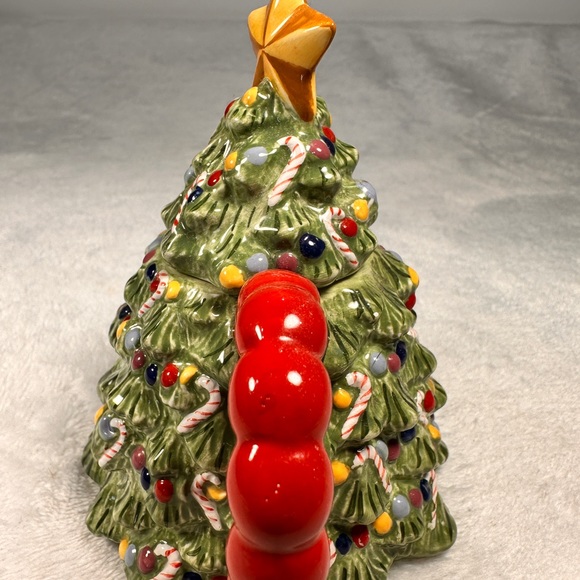 Christopher Radko Traditions Holiday Celebrations Christmas Tree Creamer Teapot - Picture 3 of 11